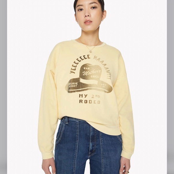 Mother Denim vintage-inspired sweatshirt - Picture 2 of 10